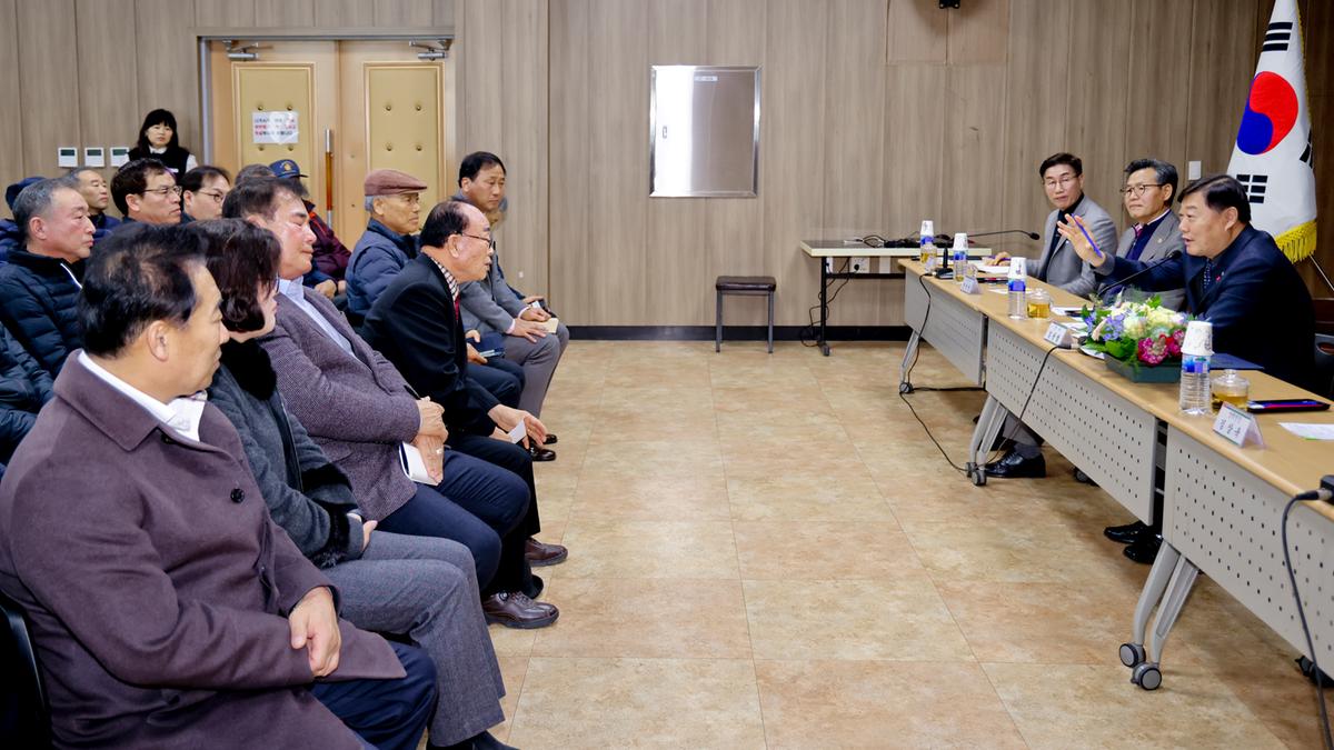 쌍백,삼가,가회 군민과의 대화