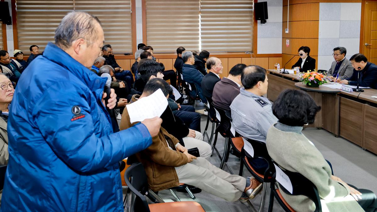 쌍백,삼가,가회 군민과의 대화