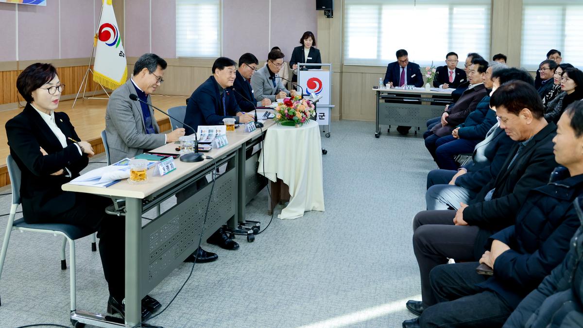 쌍백,삼가,가회 군민과의 대화