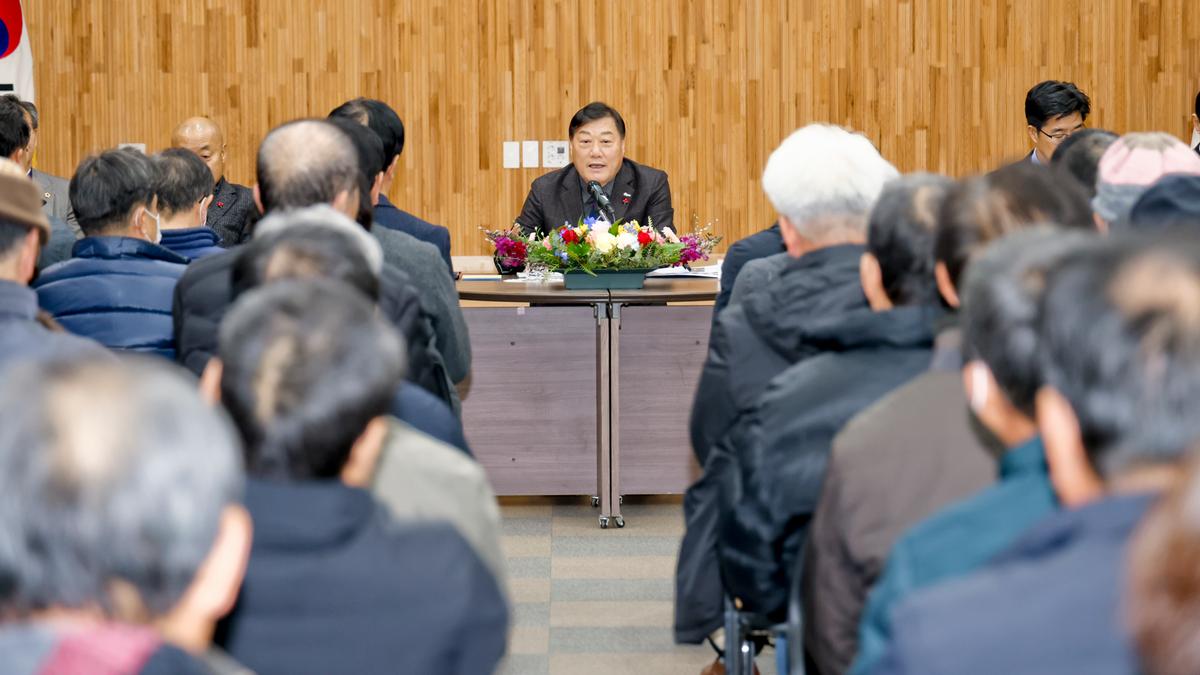 대양,묘산,봉산면 군민과의 대화