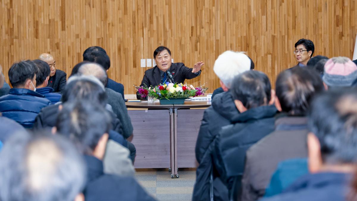 대양,묘산,봉산면 군민과의 대화