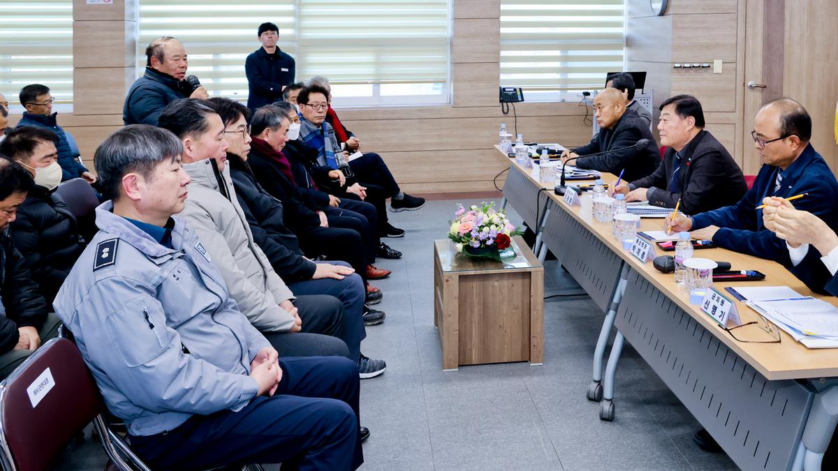 대양,묘산,봉산면 군민과의 대화