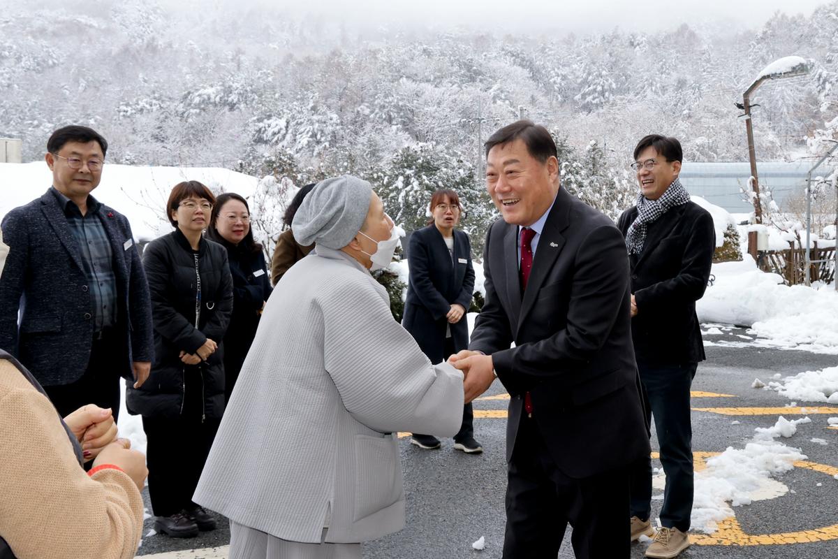 설 명절맞이 사회복지시설 방문