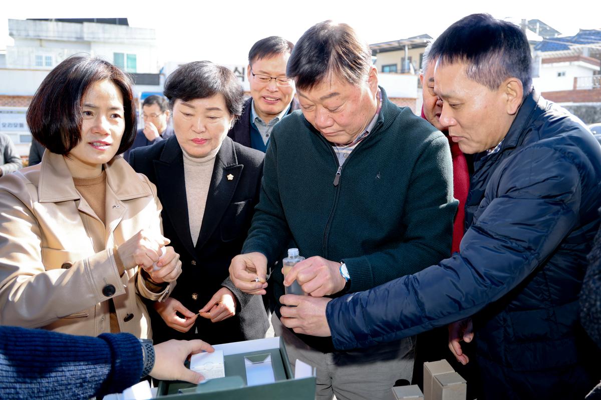 설맞이 합천군 특산물 직거래장터 방문