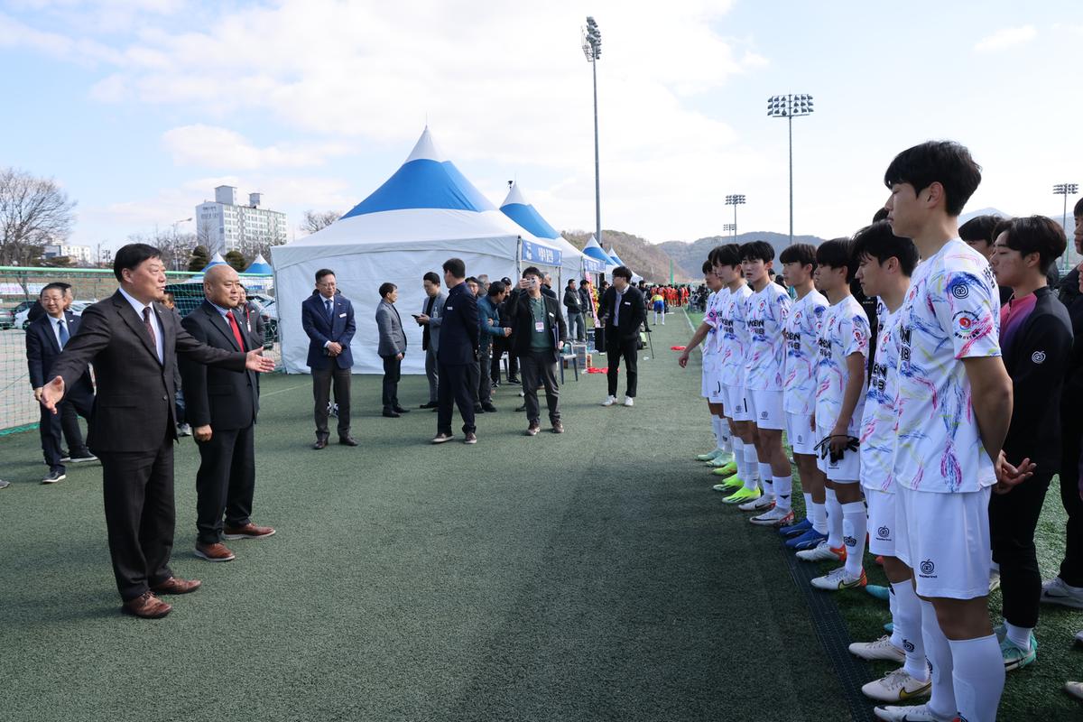 2024년 춘계 전국고등축구대회 개막경기