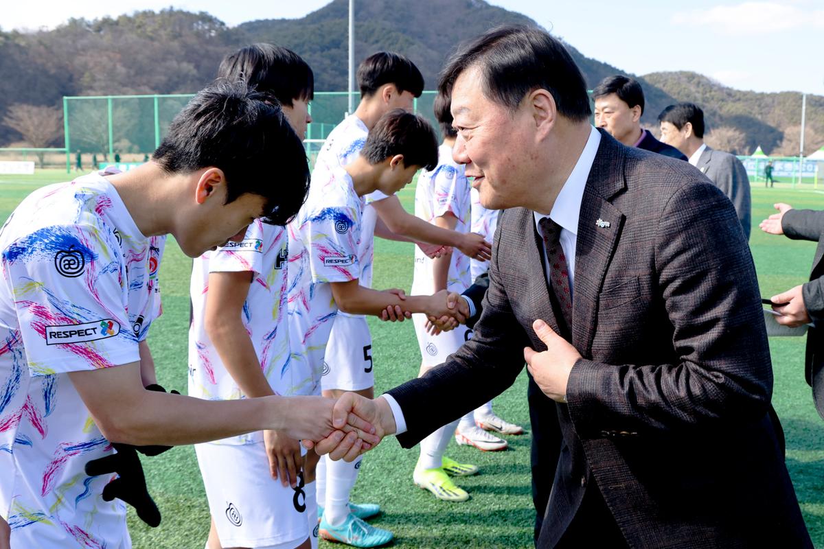 2024년 춘계 전국고등축구대회 개막경기