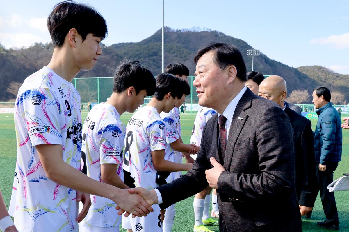 2024년 춘계 전국고등축구대회 개막경기