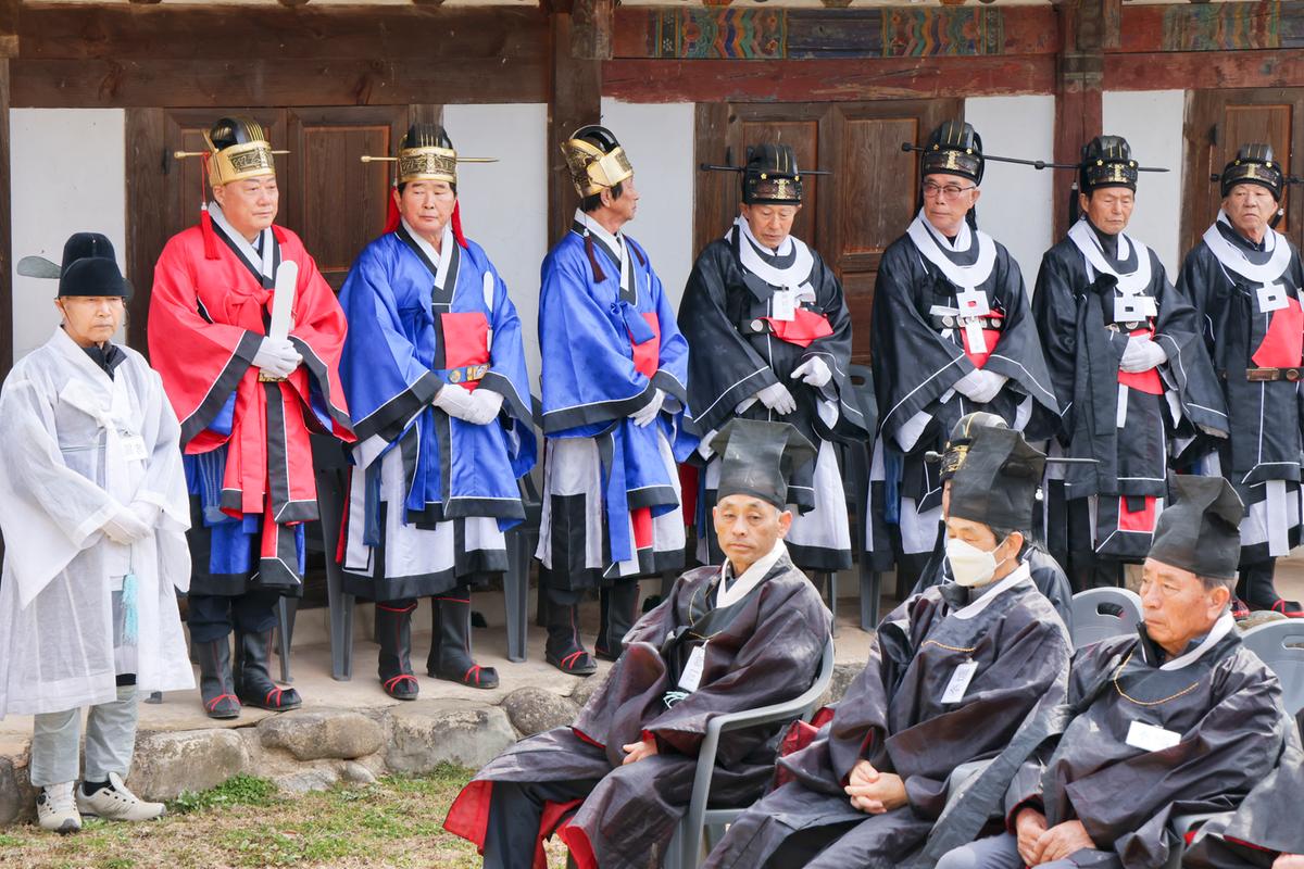 합천향교 춘기석전대제 봉행