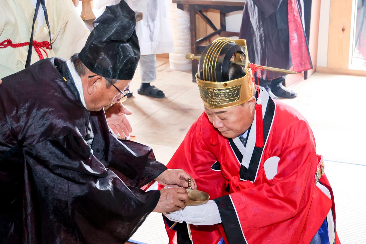 합천향교 춘기석전대제 봉행