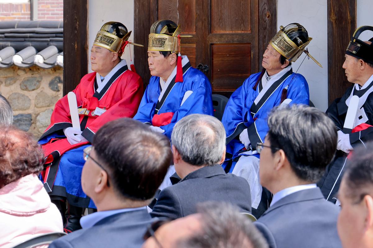 합천향교 춘기석전대제 봉행