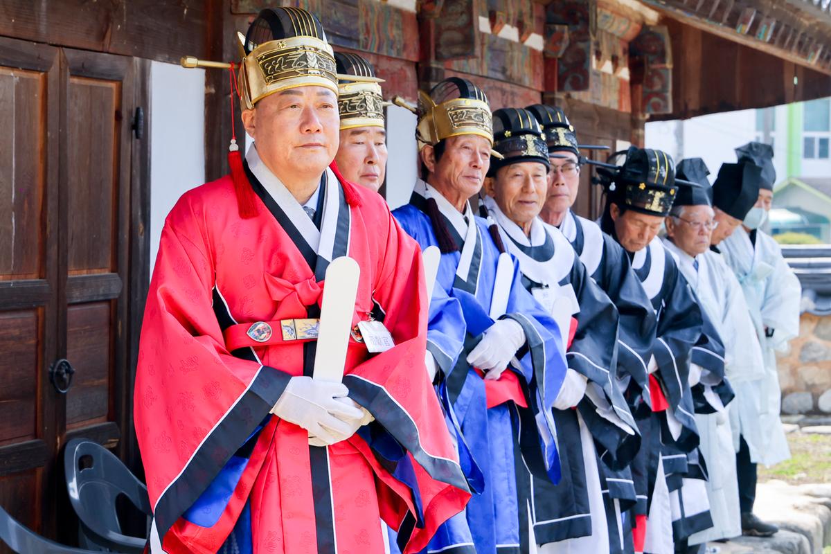 합천향교 춘기석전대제 봉행