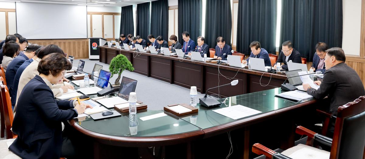 군수주재간부회의