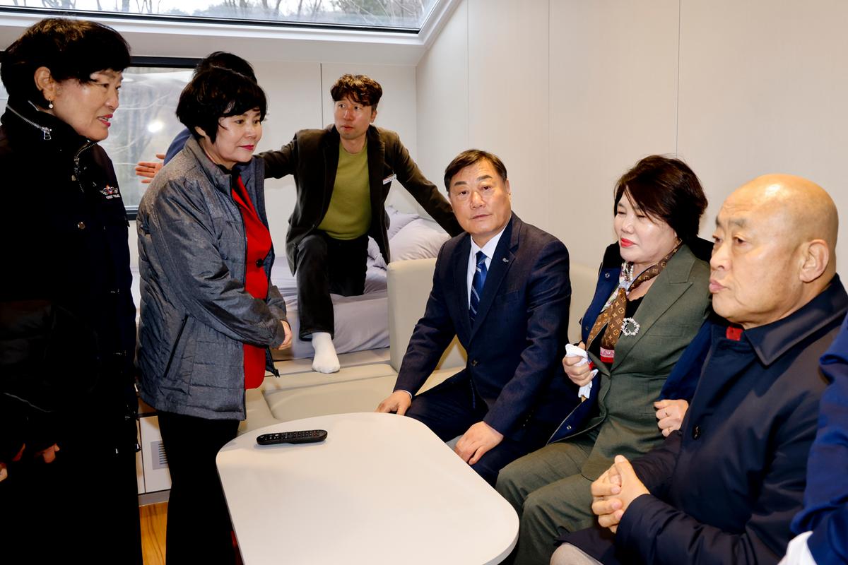 황매산 숲속야영장 개장식