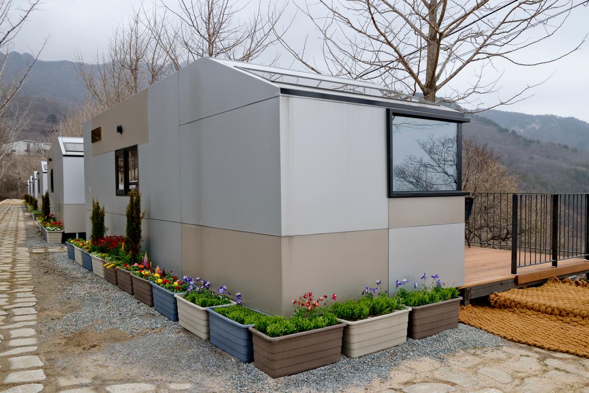 황매산 숲속야영장 개장식