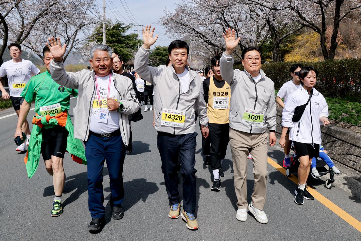 제23회 합천 벚꽃마라톤대회1
