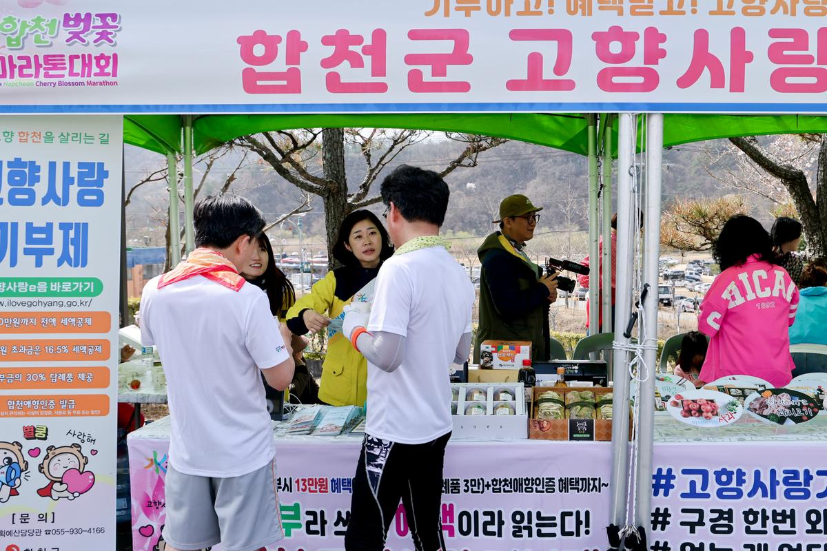 제23회 합천 벚꽃마라톤대회1