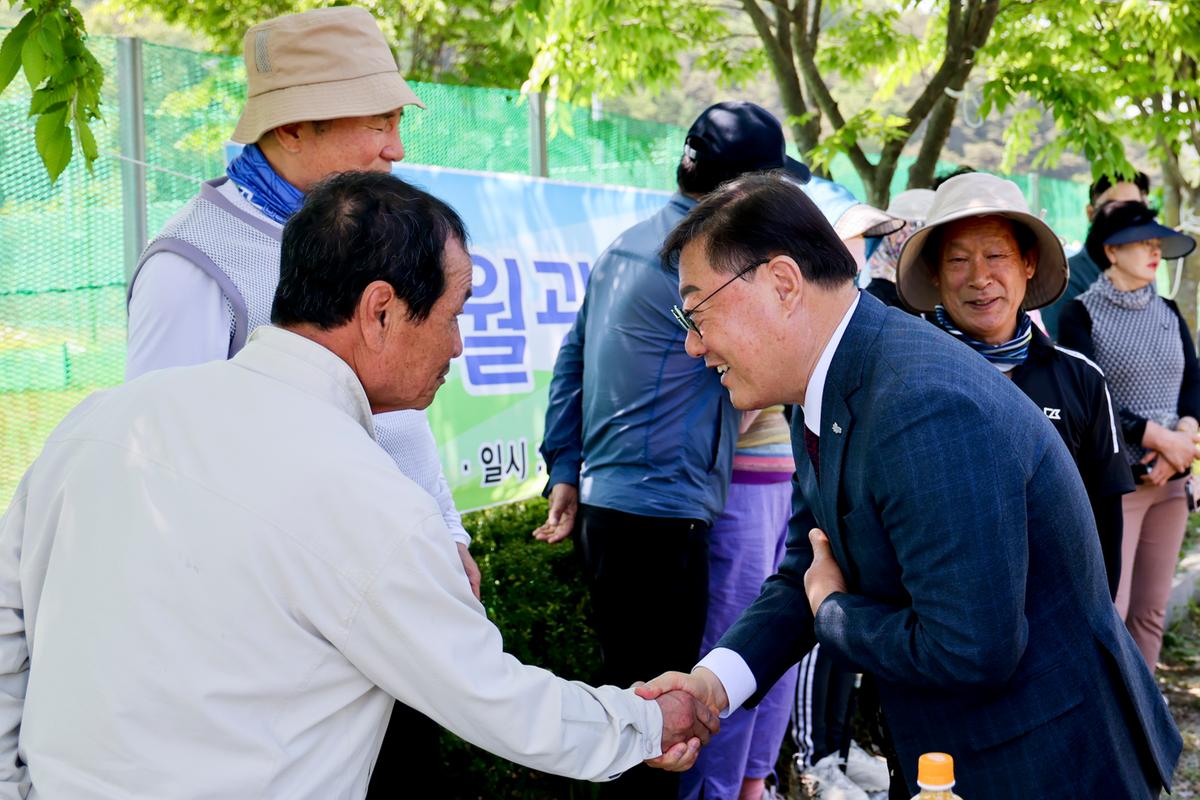 월광파크골프장 개장기념 친선대회