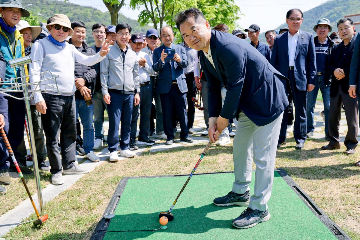 월광파크골프장 개장기념 친선대회