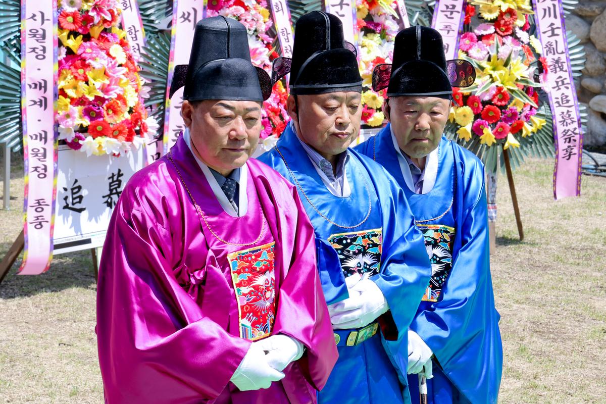 합천 임란의병 추모제향 행사