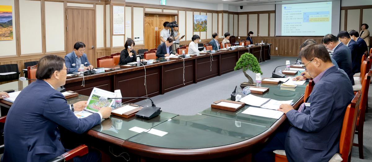 수려한 산촌 살아보기 사업결과 보고회