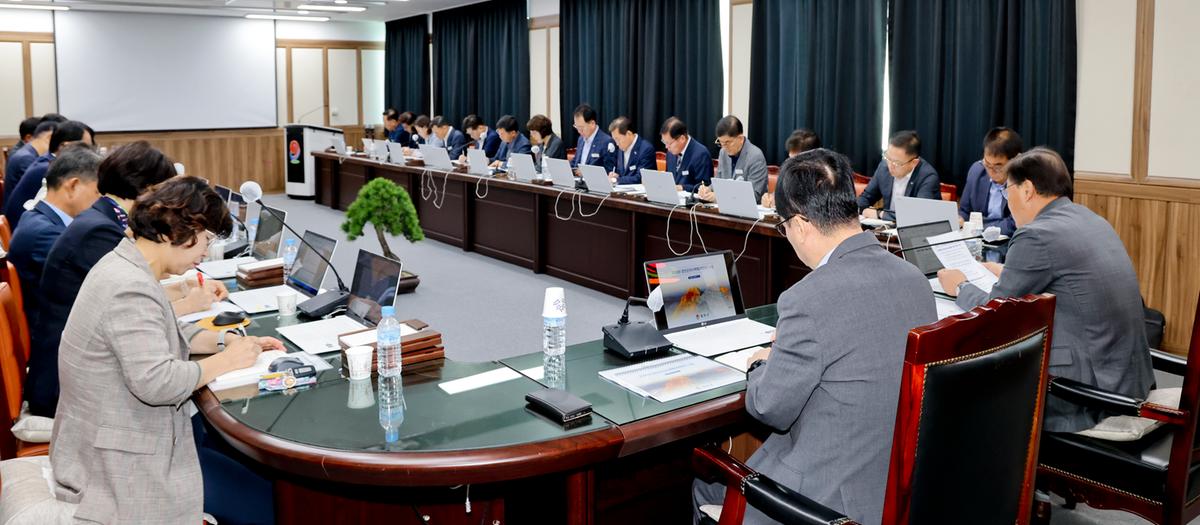 군수주재 확대 간부회의
