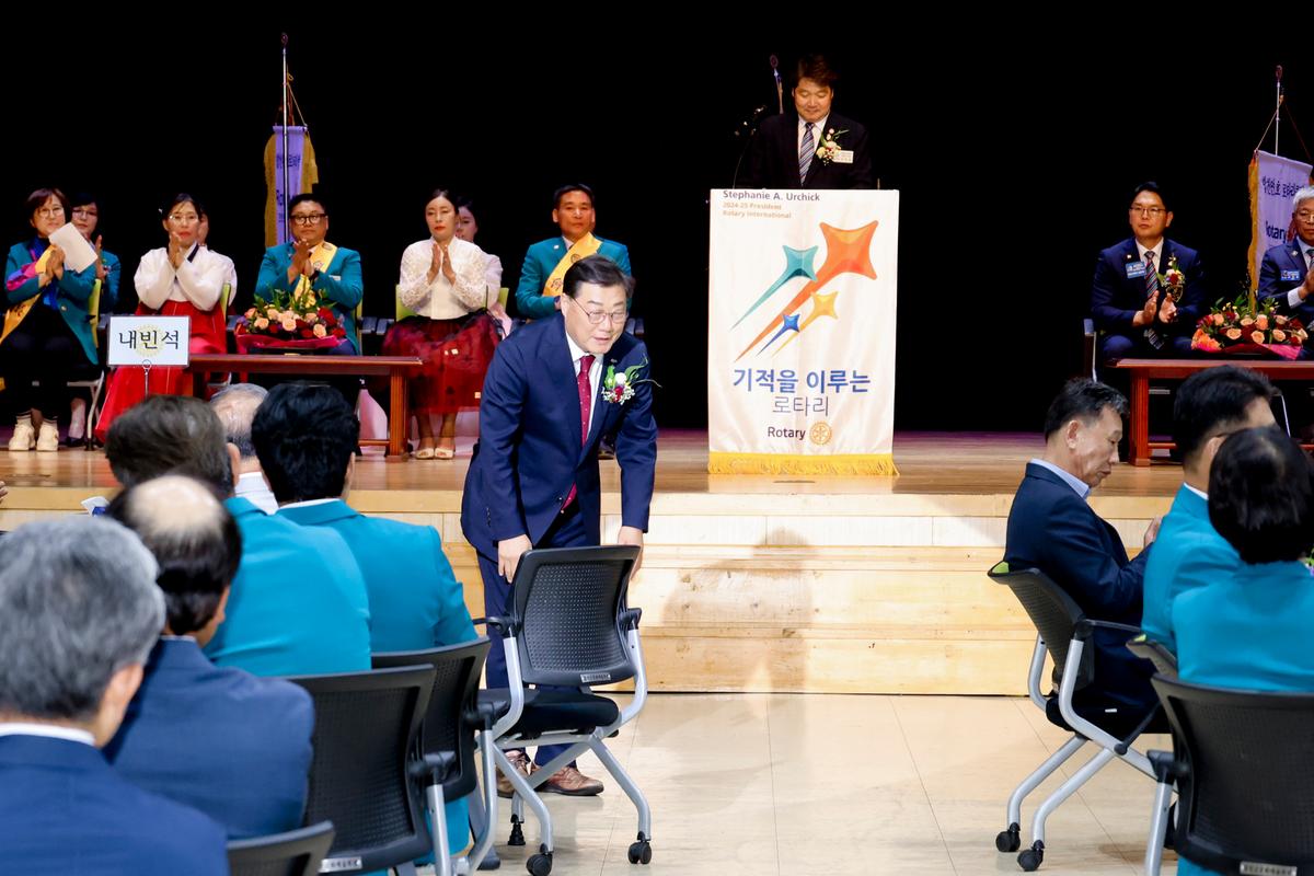 합천·합천황강·합천연호 로타리클럽 회장 이·취임식