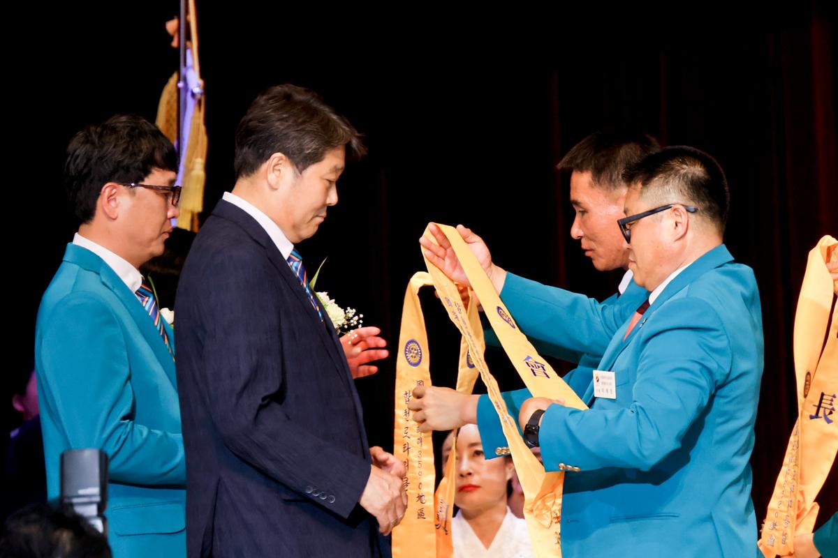 합천·합천황강·합천연호 로타리클럽 회장 이·취임식
