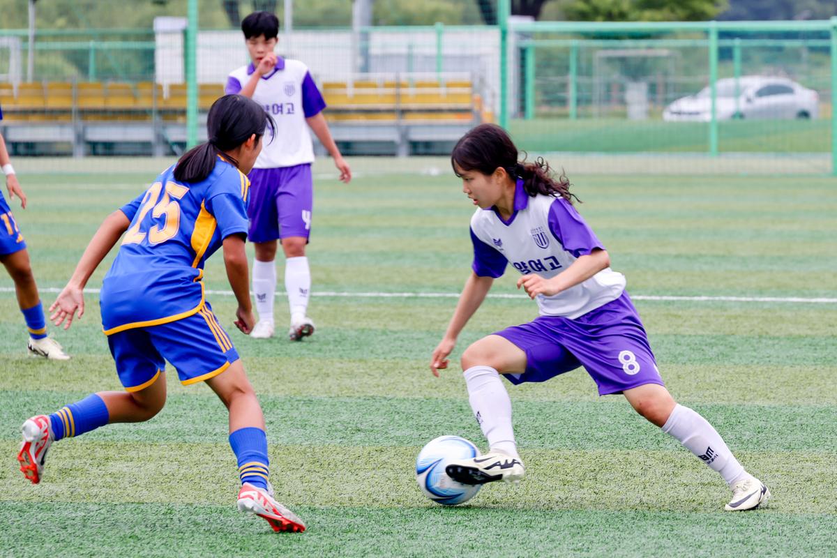 제32회 여왕기 전국여자축구대회 결승전 관람 및 시상