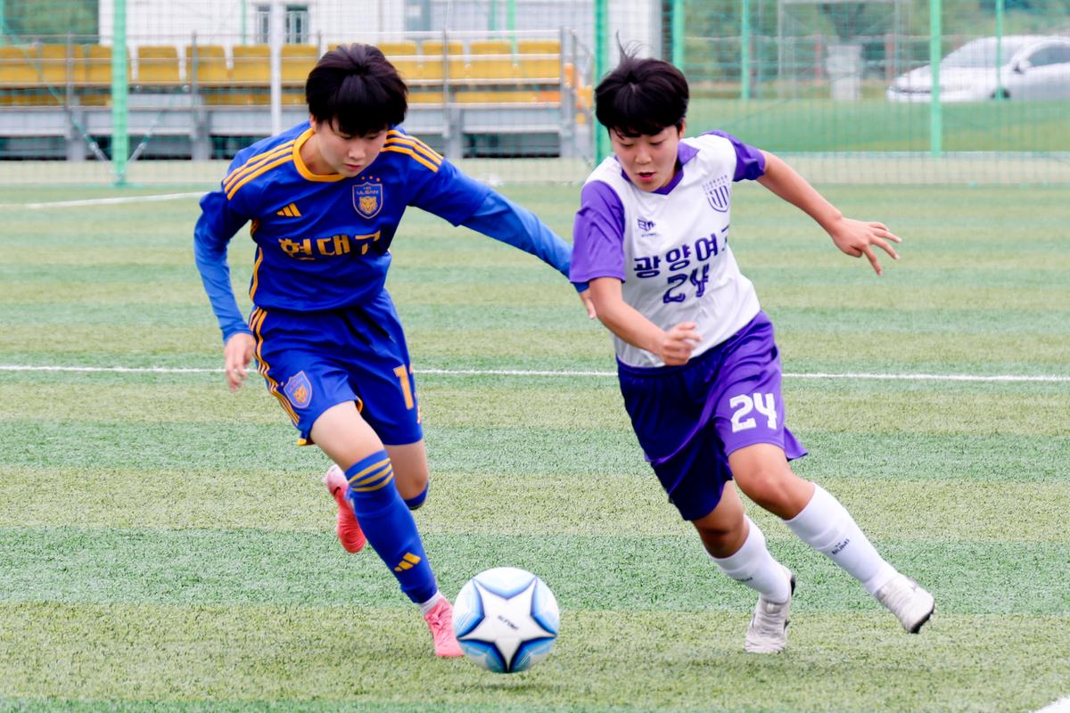 제32회 여왕기 전국여자축구대회 결승전 관람 및 시상