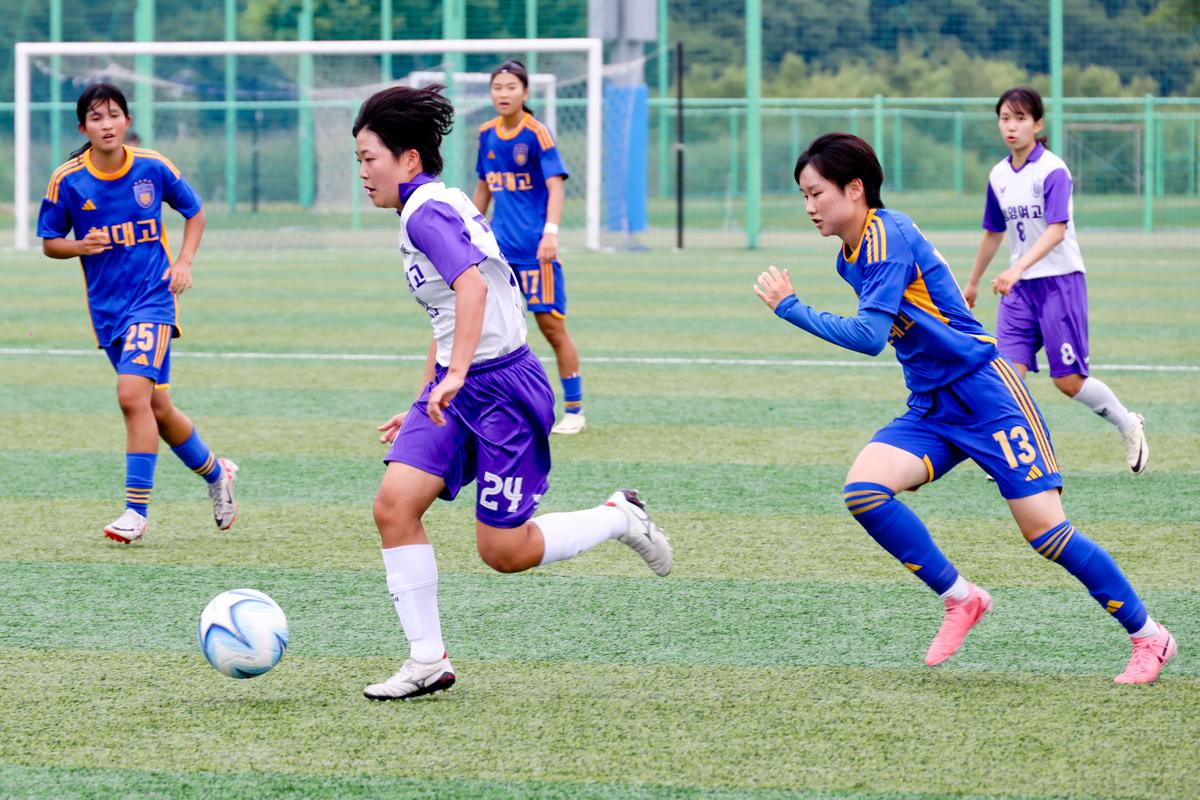 제32회 여왕기 전국여자축구대회 결승전 관람 및 시상