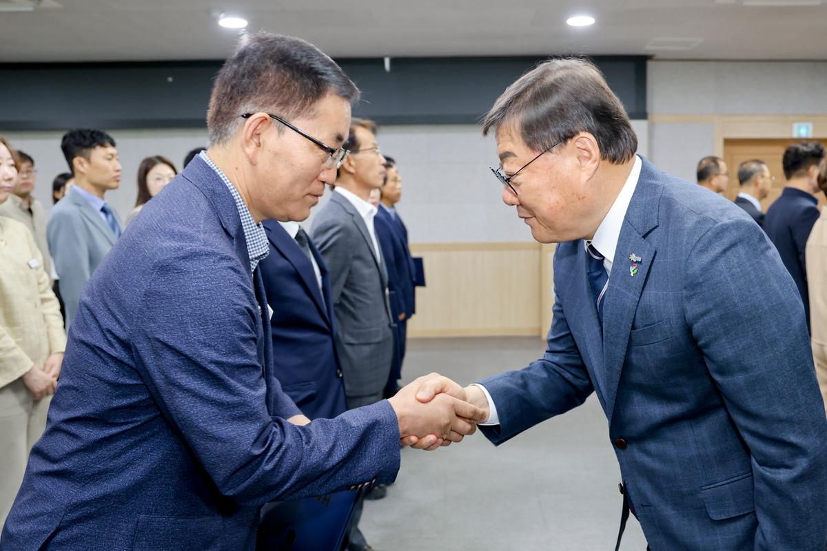 24년하반기 정기인사 임용장 교부
