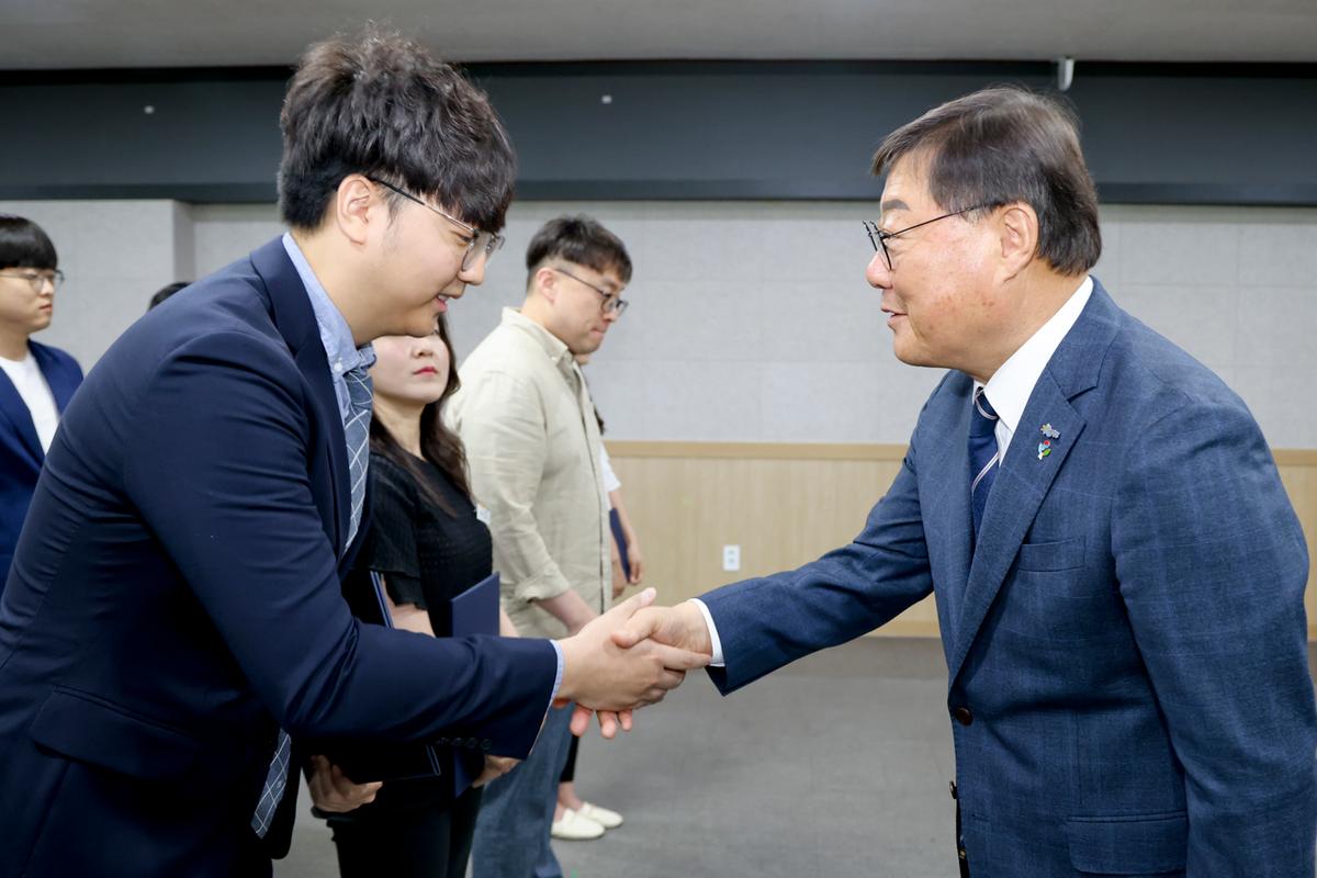 24년하반기 정기인사 임용장 교부