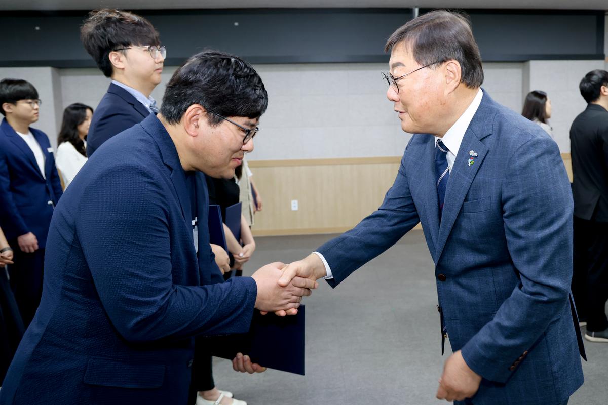 24년하반기 정기인사 임용장 교부
