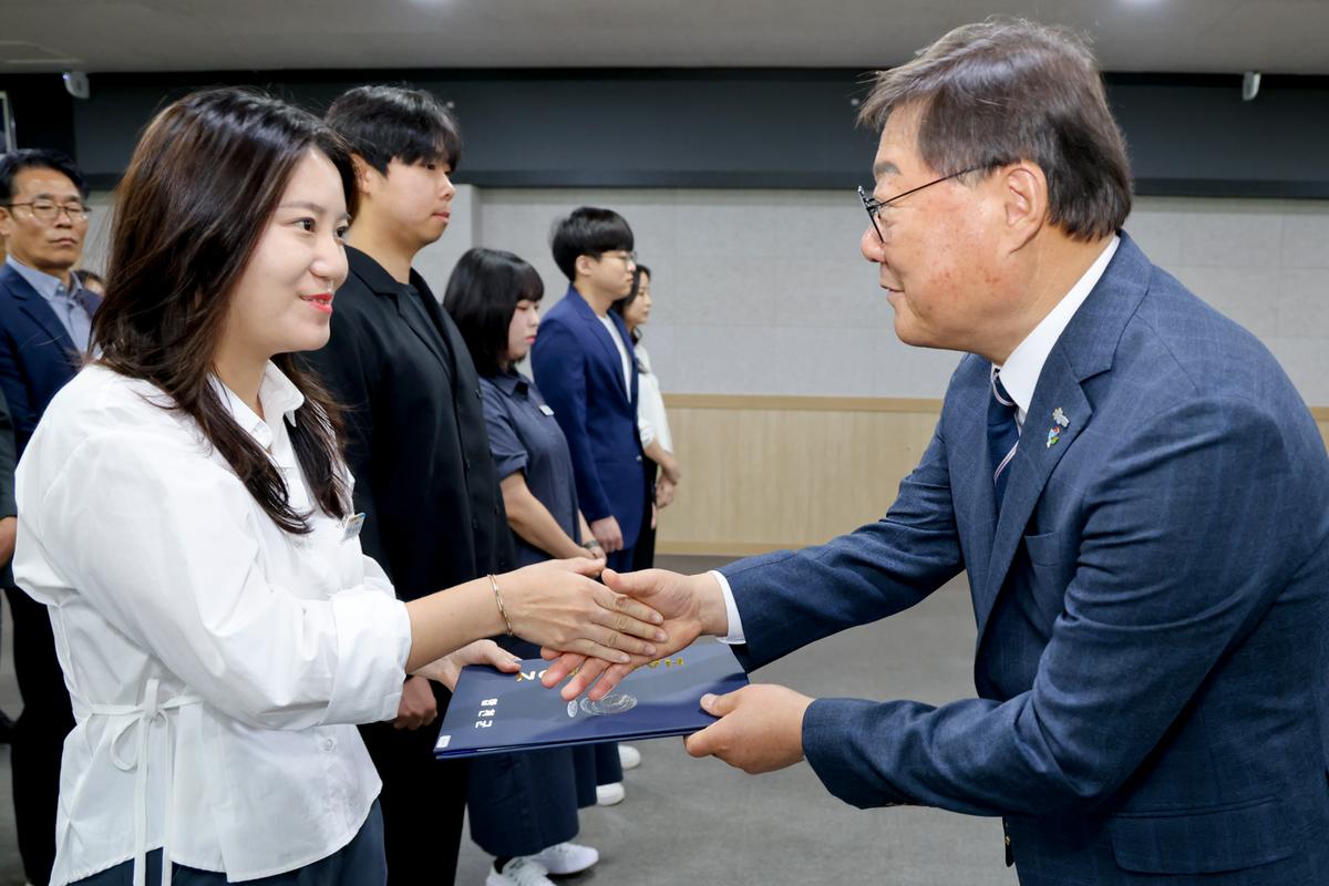 24년하반기 정기인사 임용장 교부