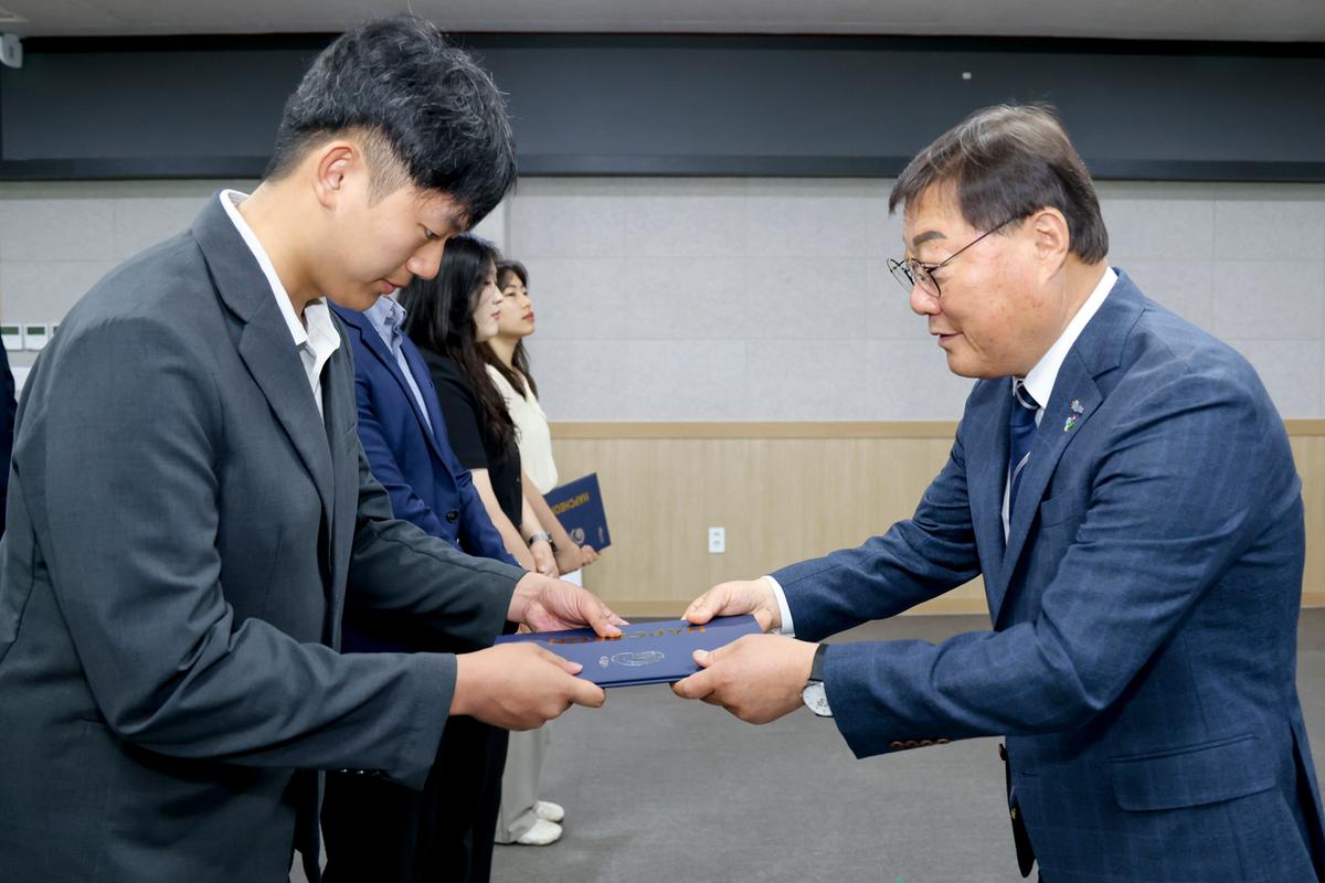 24년하반기 정기인사 임용장 교부