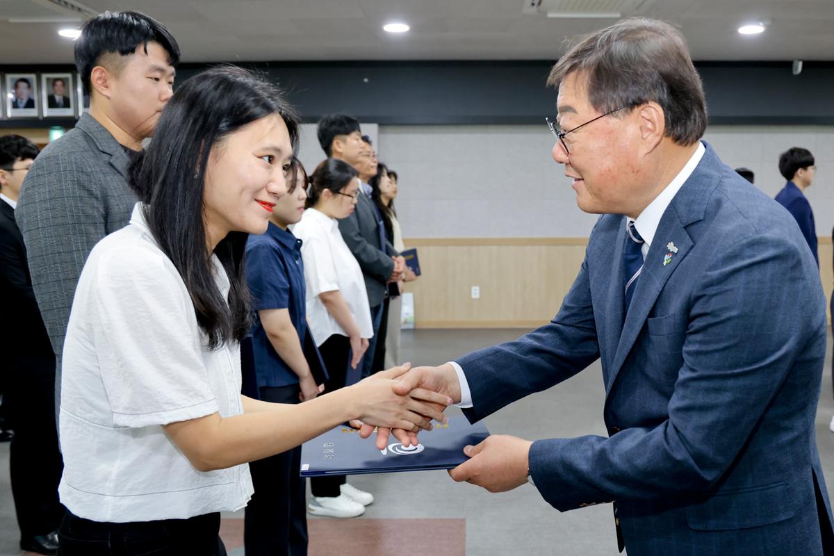 24년하반기 정기인사 임용장 교부