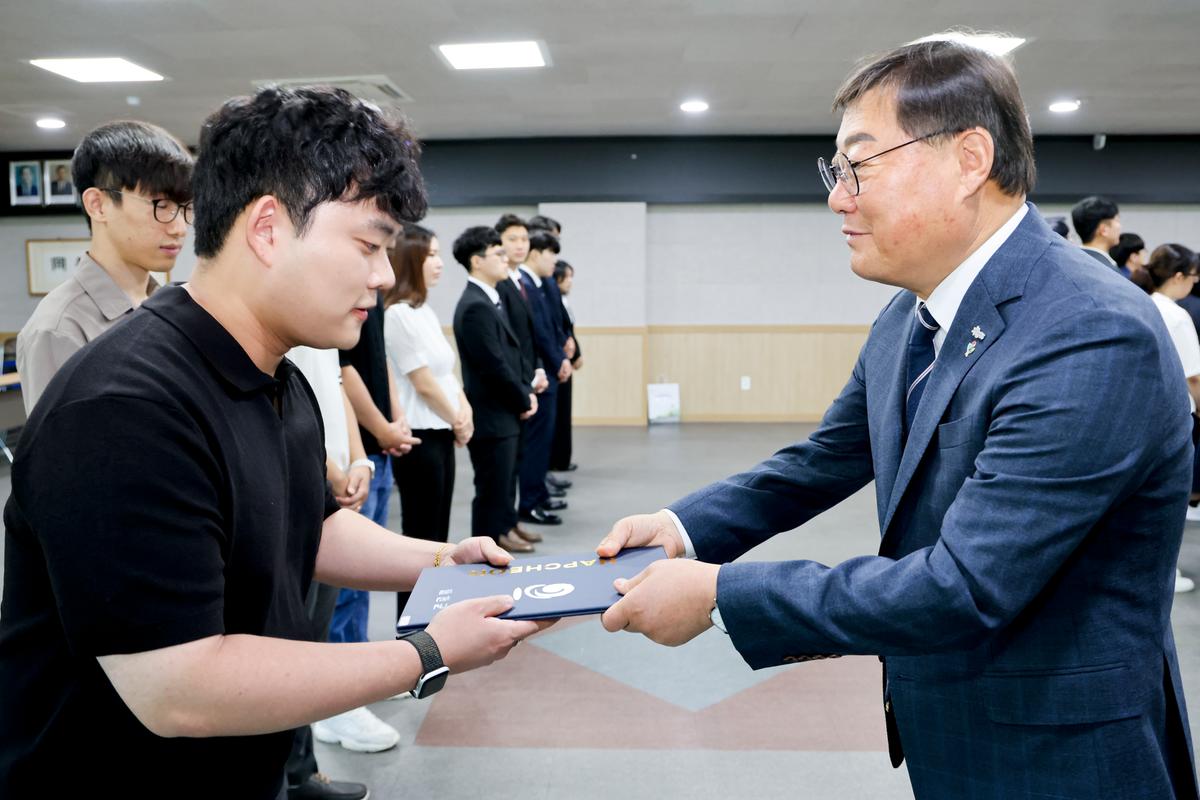 24년하반기 정기인사 임용장 교부
