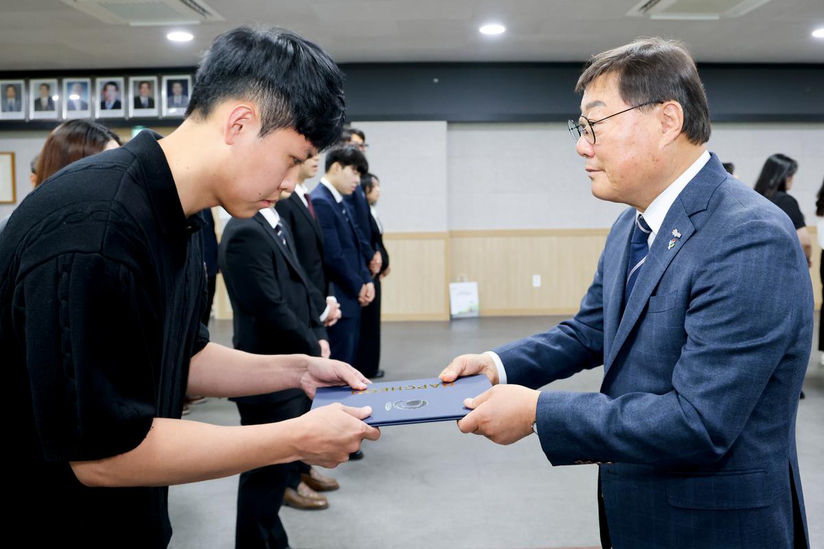 24년하반기 정기인사 임용장 교부