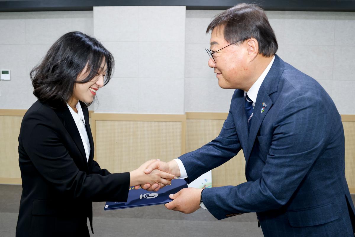 24년하반기 정기인사 임용장 교부