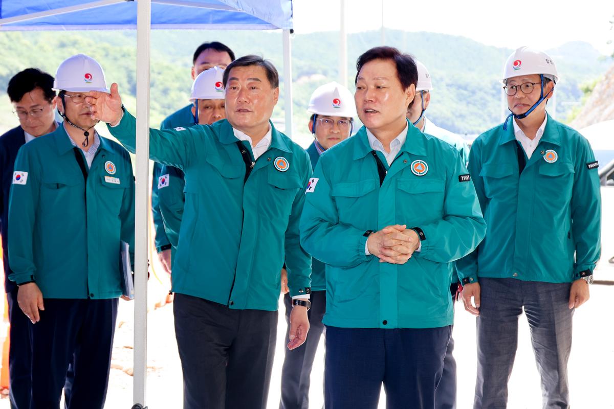 도지사 도정 주요 현장 방문