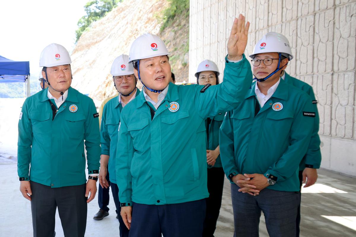 도지사 도정 주요 현장 방문