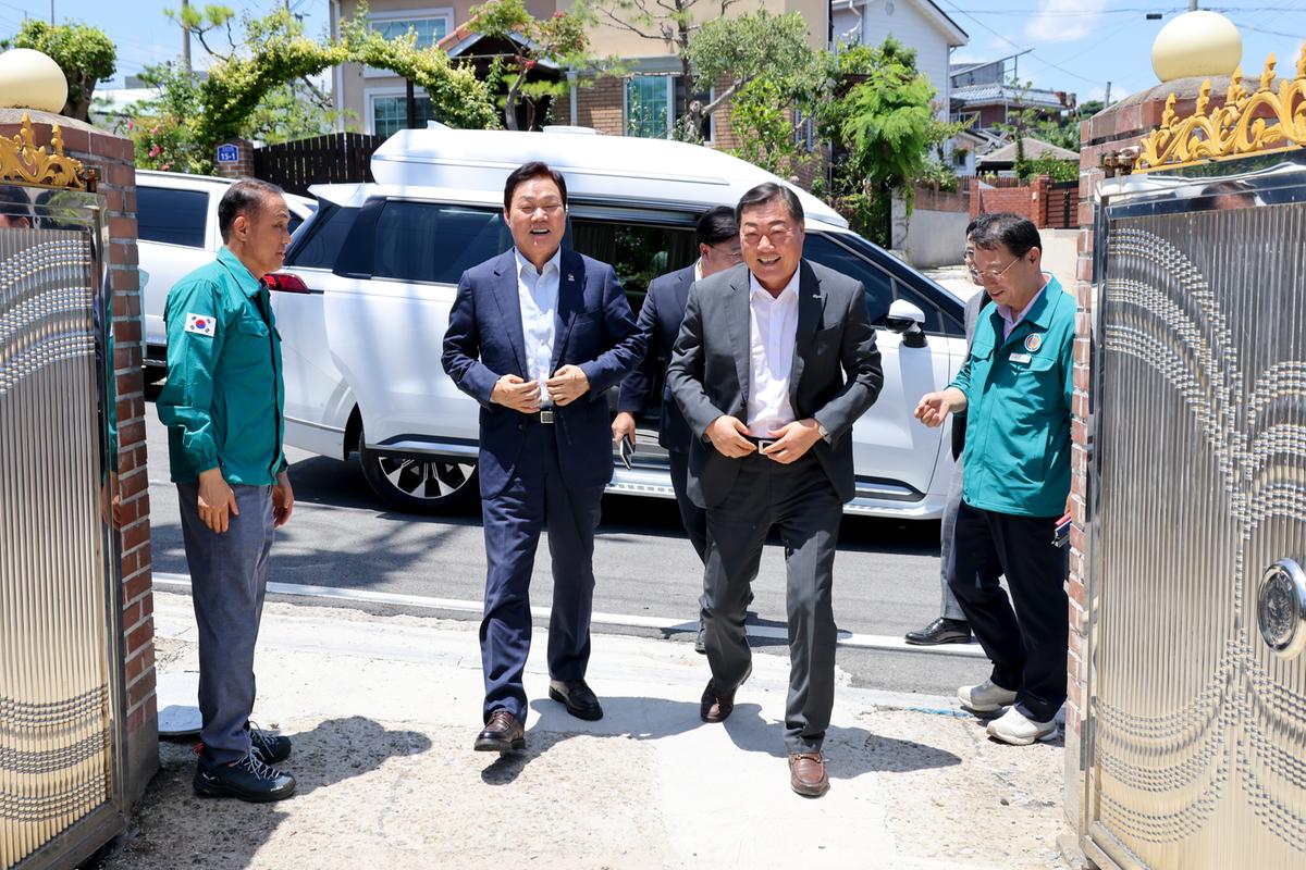 도지사 도정 주요 현장 방문