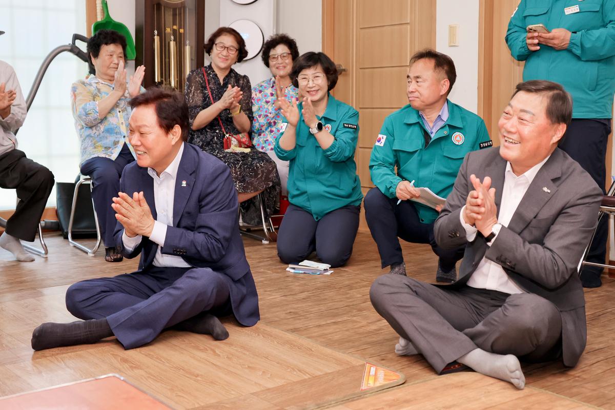 도지사 도정 주요 현장 방문