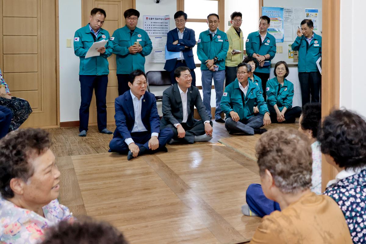 도지사 도정 주요 현장 방문