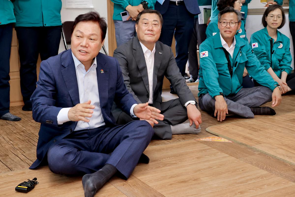 도지사 도정 주요 현장 방문