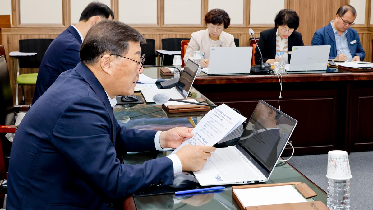 군수주재 확대 간부회의