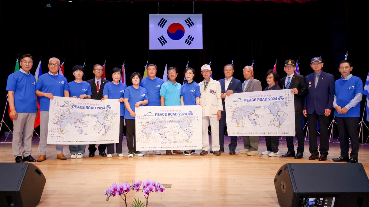 신통일한국 피스로드 합천군 통일대장정