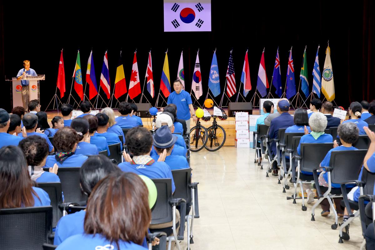 신통일한국 피스로드 합천군 통일대장정