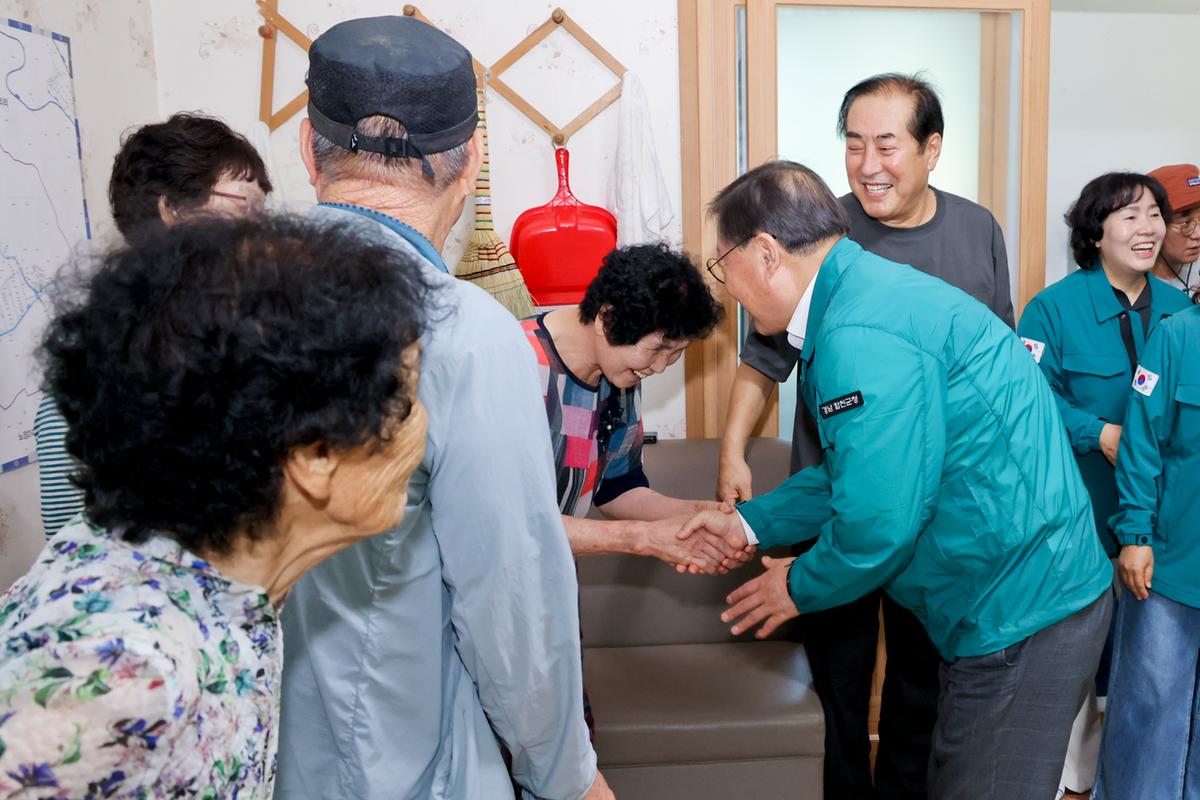 산사태 취약지역 점검 및 중대재해 대비 현장지도