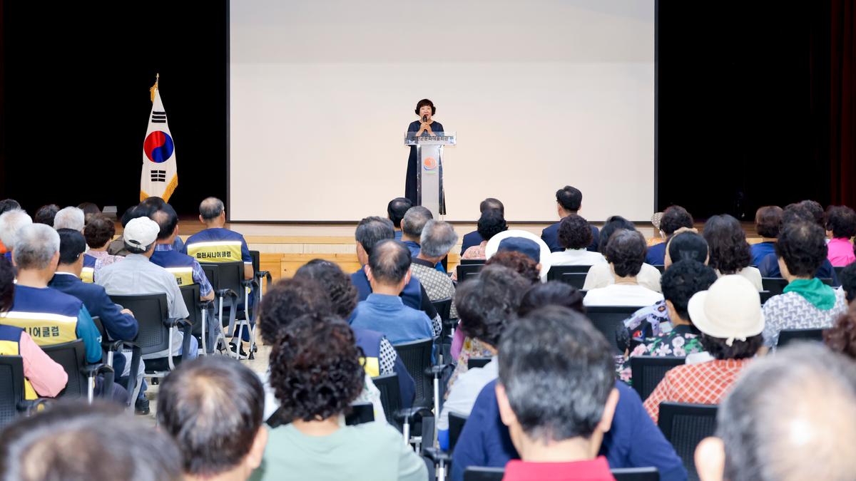 합천시니어클럽 사회서비스형 참여자 간담회